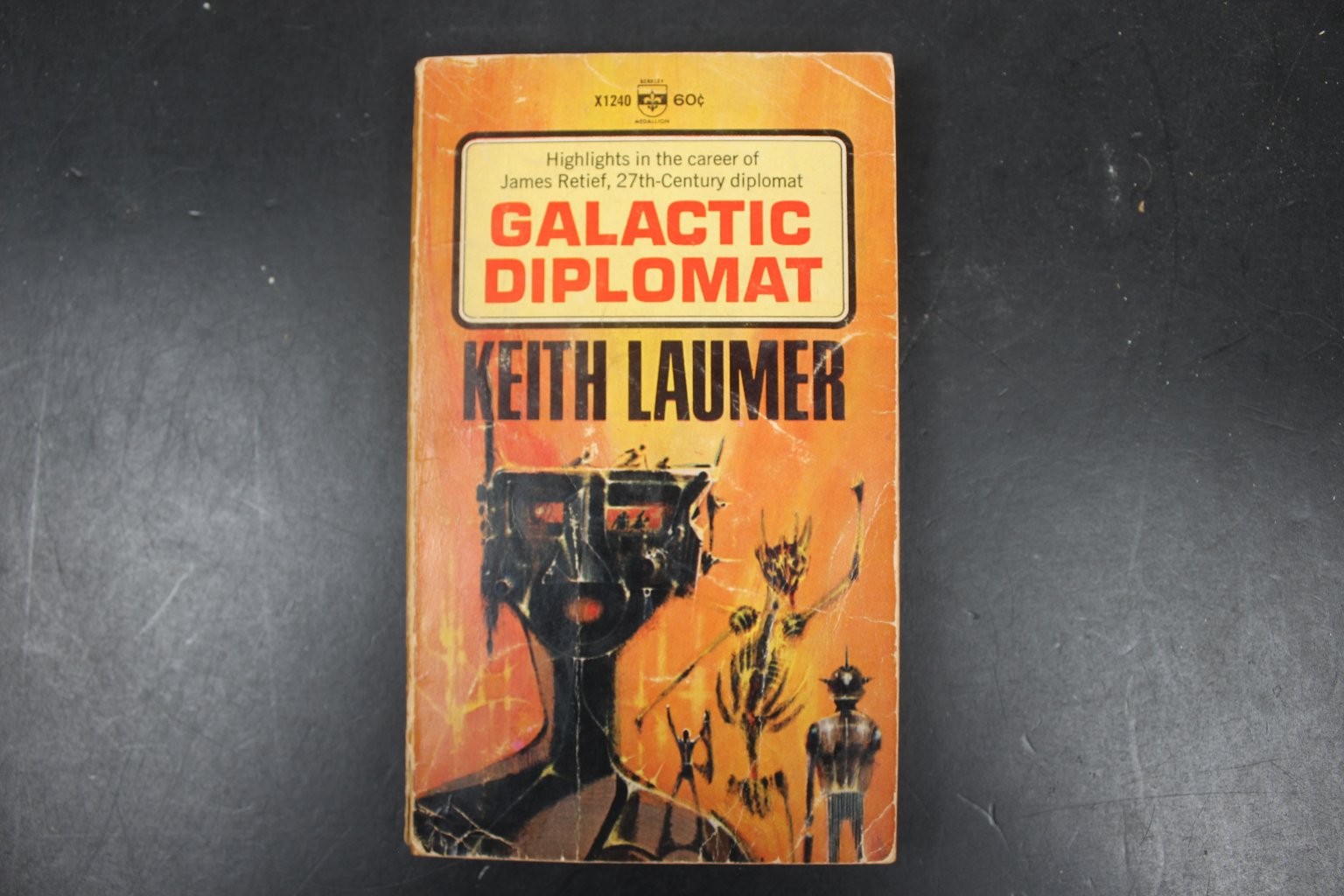 Galactic Diplomat Keith Laumer 1966 Science Fiction Berkley Medallion PB SF