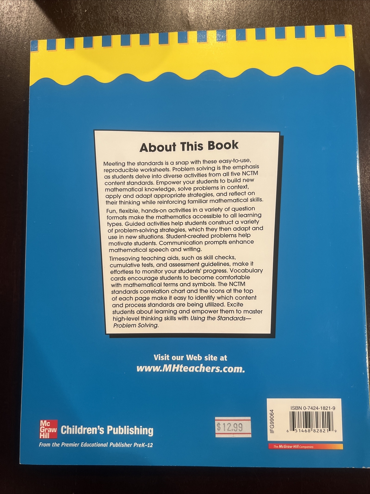 The 100+ Series(tm) Ser.: Using the Standards: Problem Solving, Grade 1
