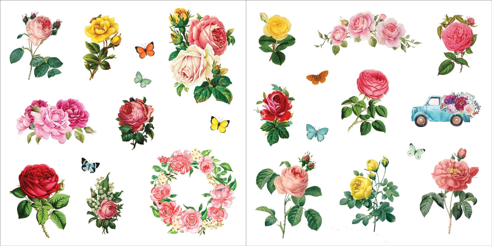 Bunches of Botanicals Sticker Book (Over 500 stickers!) – NEW
