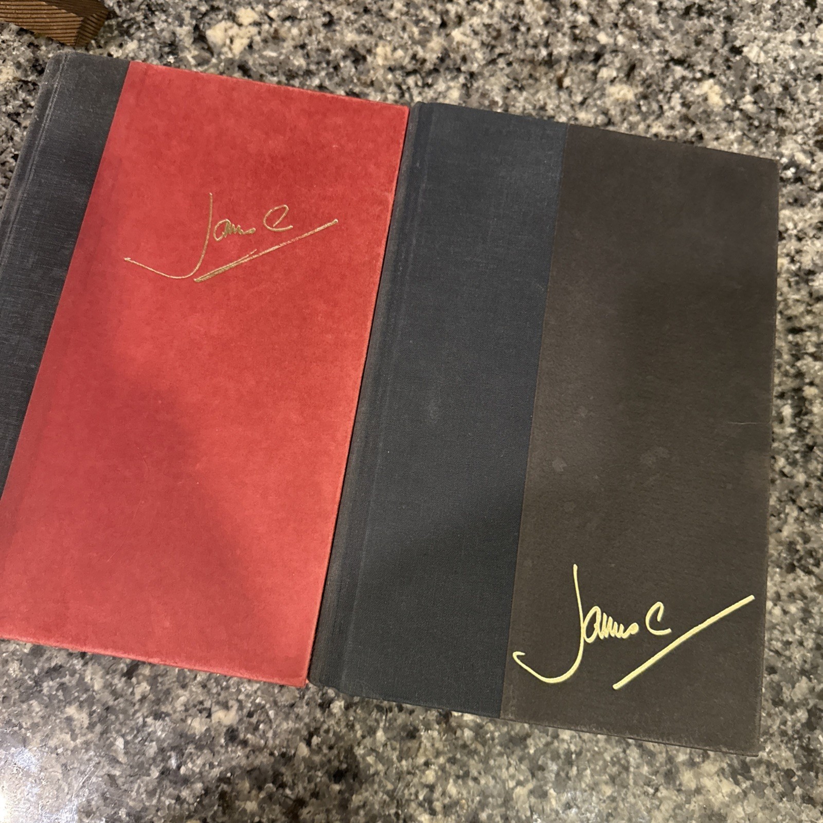 JAMES CLAVELL Hardcover Lot of 2 Whirlwind Gai-Jin Embossed Signature VTG Book