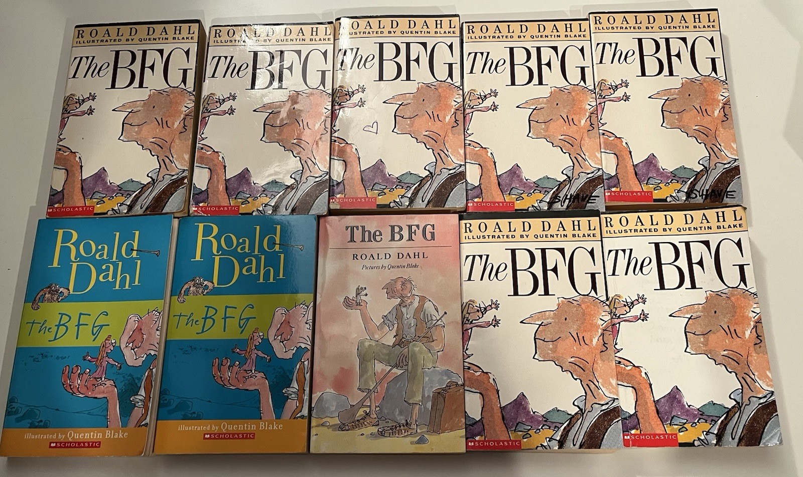 The BFG class set Roald Dahl Guided Reading lot of 10 paperbacks Mass Market