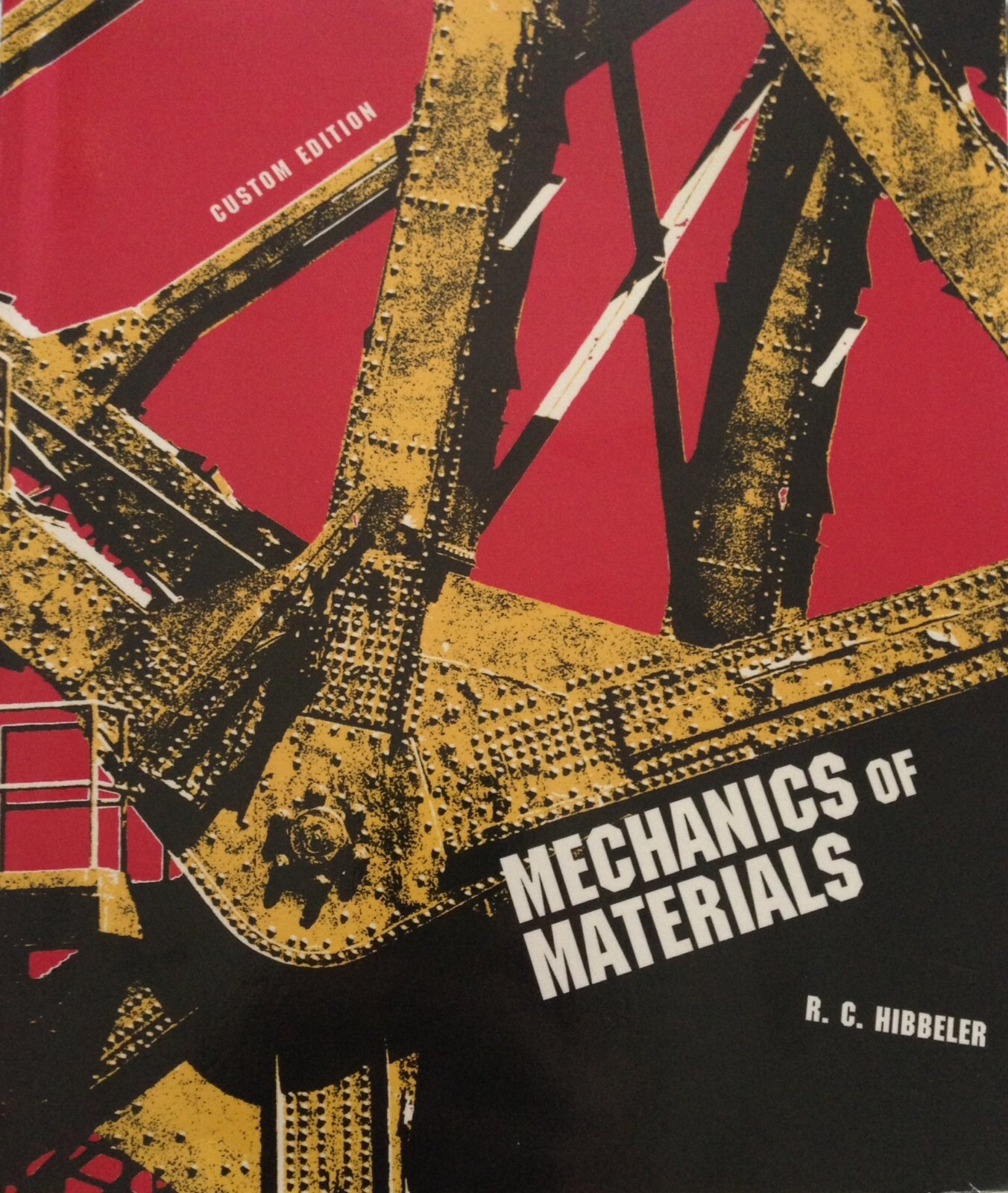 Mechanics of Materials (Custom Edition) – Paperback By R.C. Hibbeler – GOOD