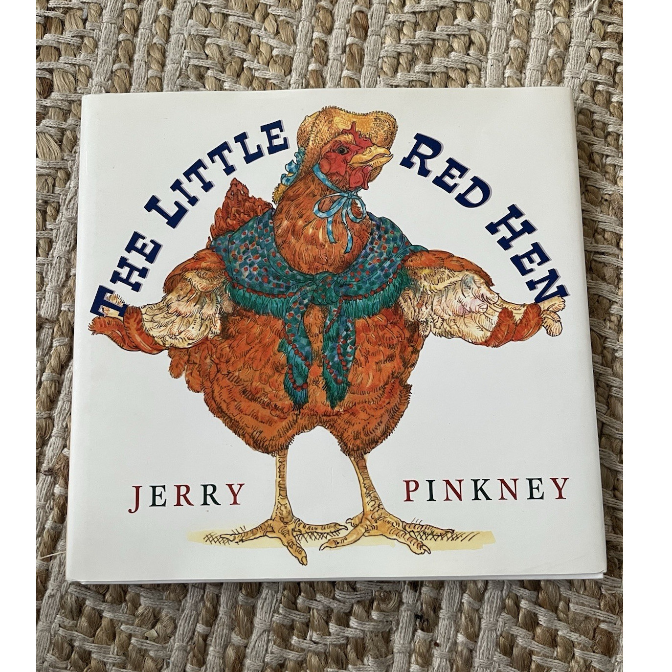 First Edition The Little Red Hen Jerry Pinkney Illustrated Hardcover 2006 Book