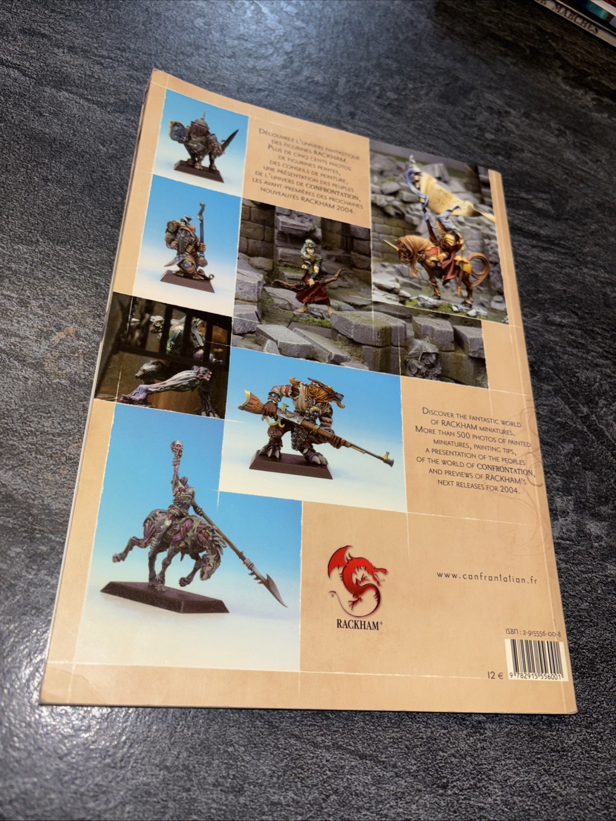 Rackham Catalog 2004 Confrontation 28mm Fantasy Miniatures Paperback Very Rare