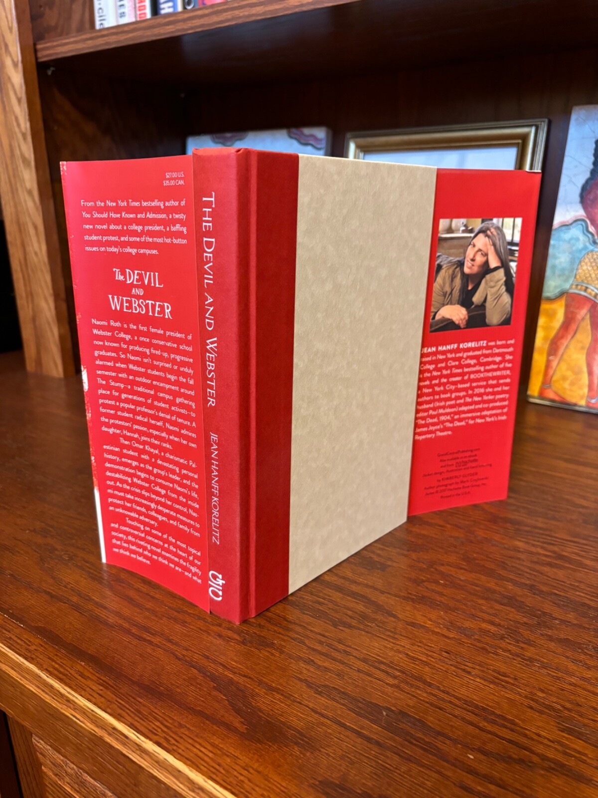 The Devil and Webster. Jean Hanff Korelitz. 1st HC Ptg. GC 2017. Fine Unread