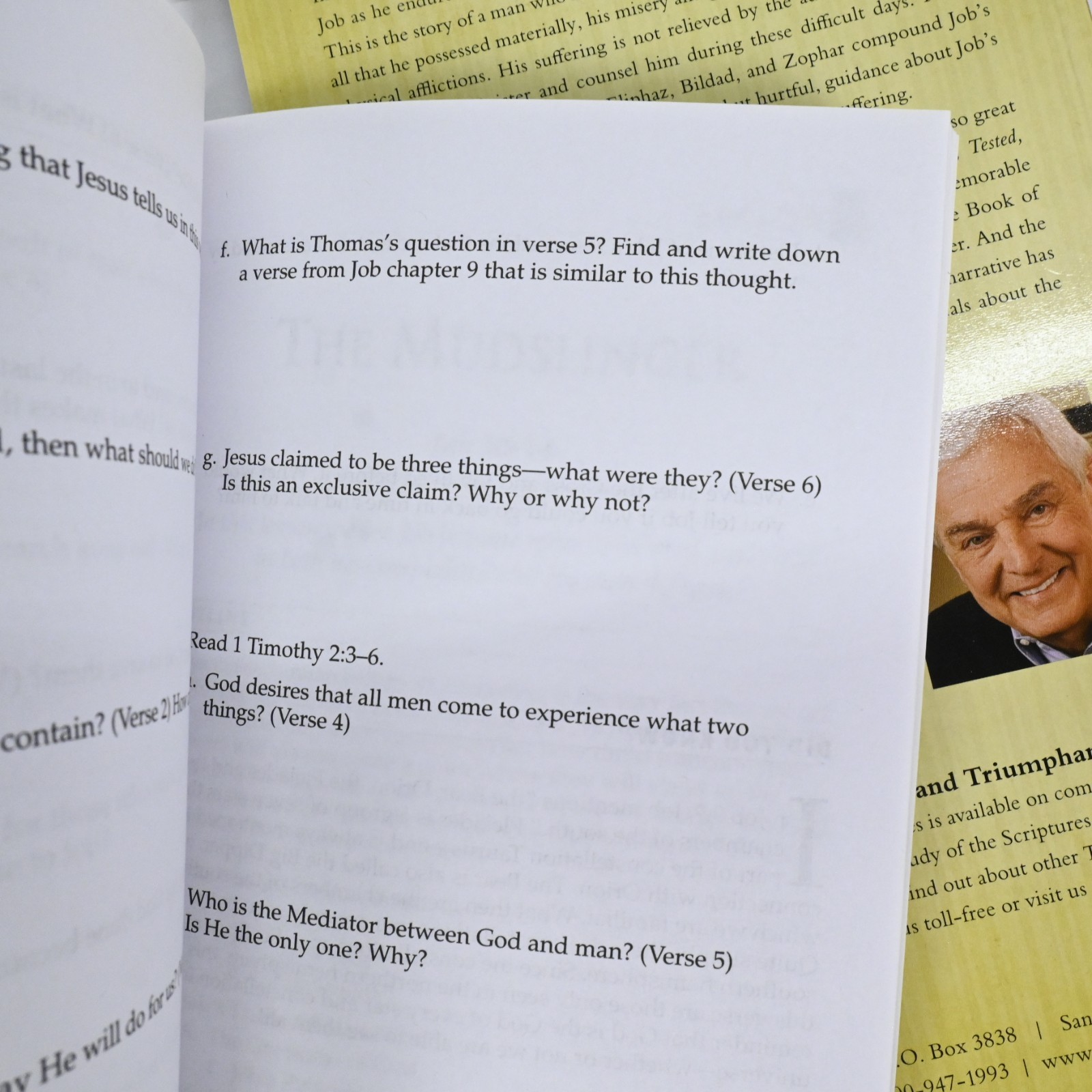 Tried, Tested, & Triumphant & Finding Free Study Guide Vol. 1 & 2 David Jeremiah