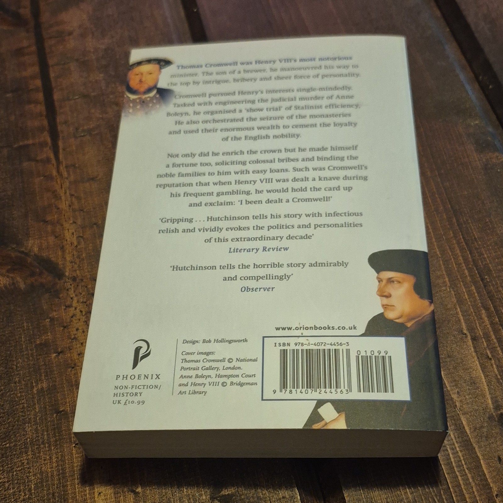 Robert Hutchinson Thomas Cromwell Paperback Phoenix History Biography Royalty