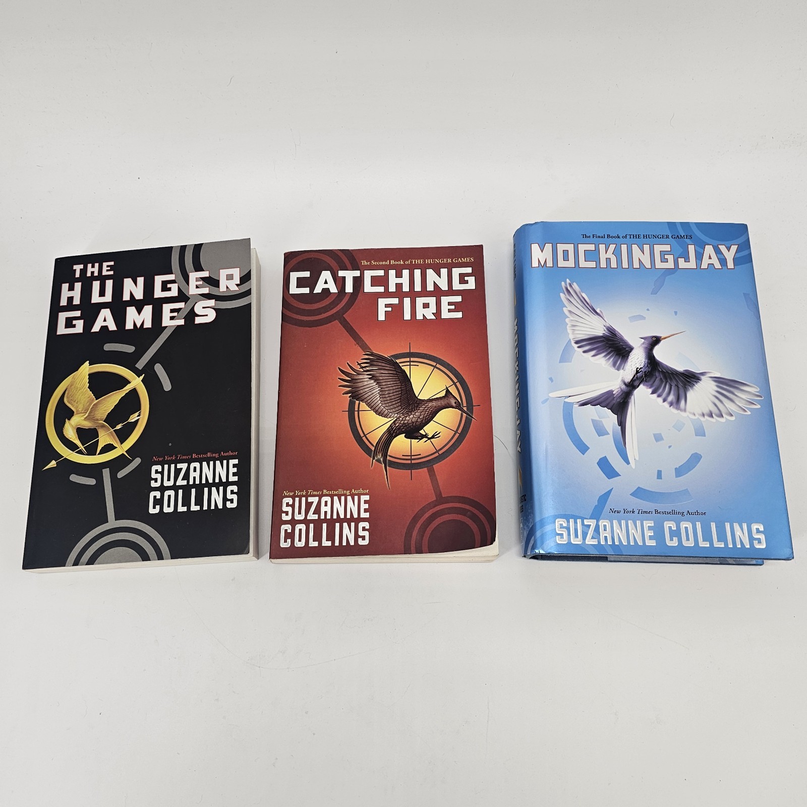 The Hunger Games Trilogy Suzanne Collins 1st EDITIONS Hardcover Set of 3 Books