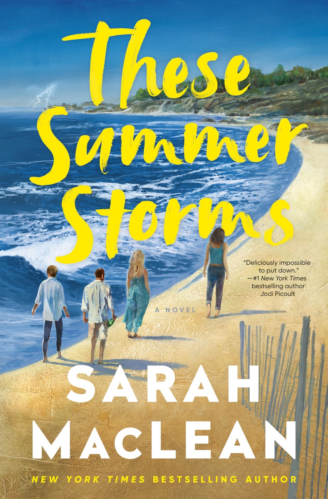 These Summer Storms: A Novel – MacLean, Sarah – Very Good – See condition no…
