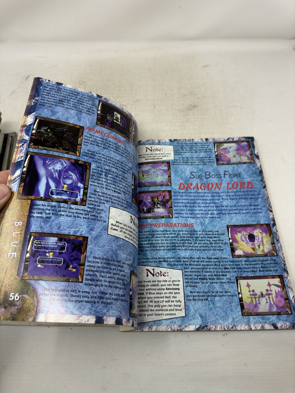 SAGA FRONTIER OFFICIAL STRATEGY GUIDE BY DAVID CASSADY 1998 PAPERBACK