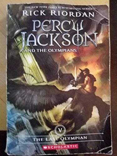 Percy Jackson and the Olympians V The Last Olympian – Paperback – GOOD