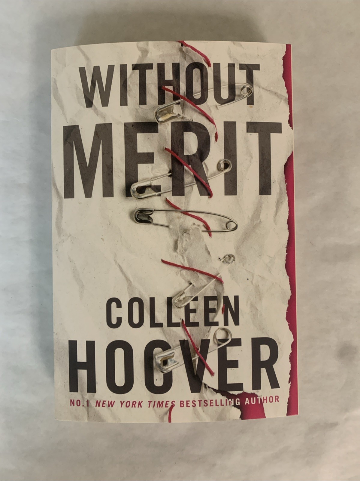 Without Merit : A Novel by Colleen Hoover (2017, Trade Paperback)
