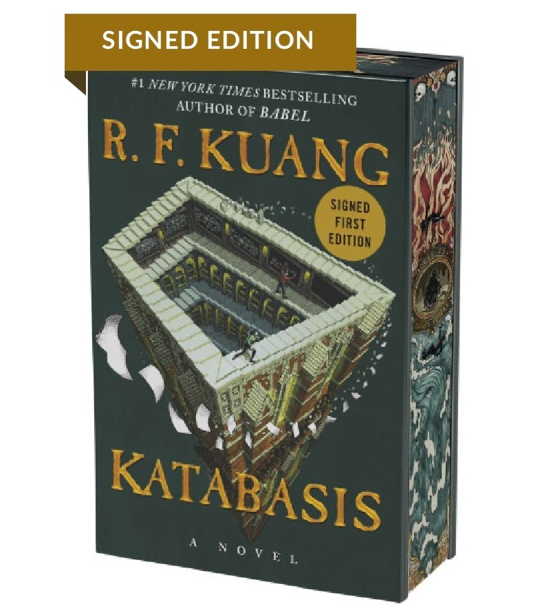 SIGNED Katabasis (Deluxe Limited Edition) by R.F. Kuang 1/1 (2025, HC) Stenciled