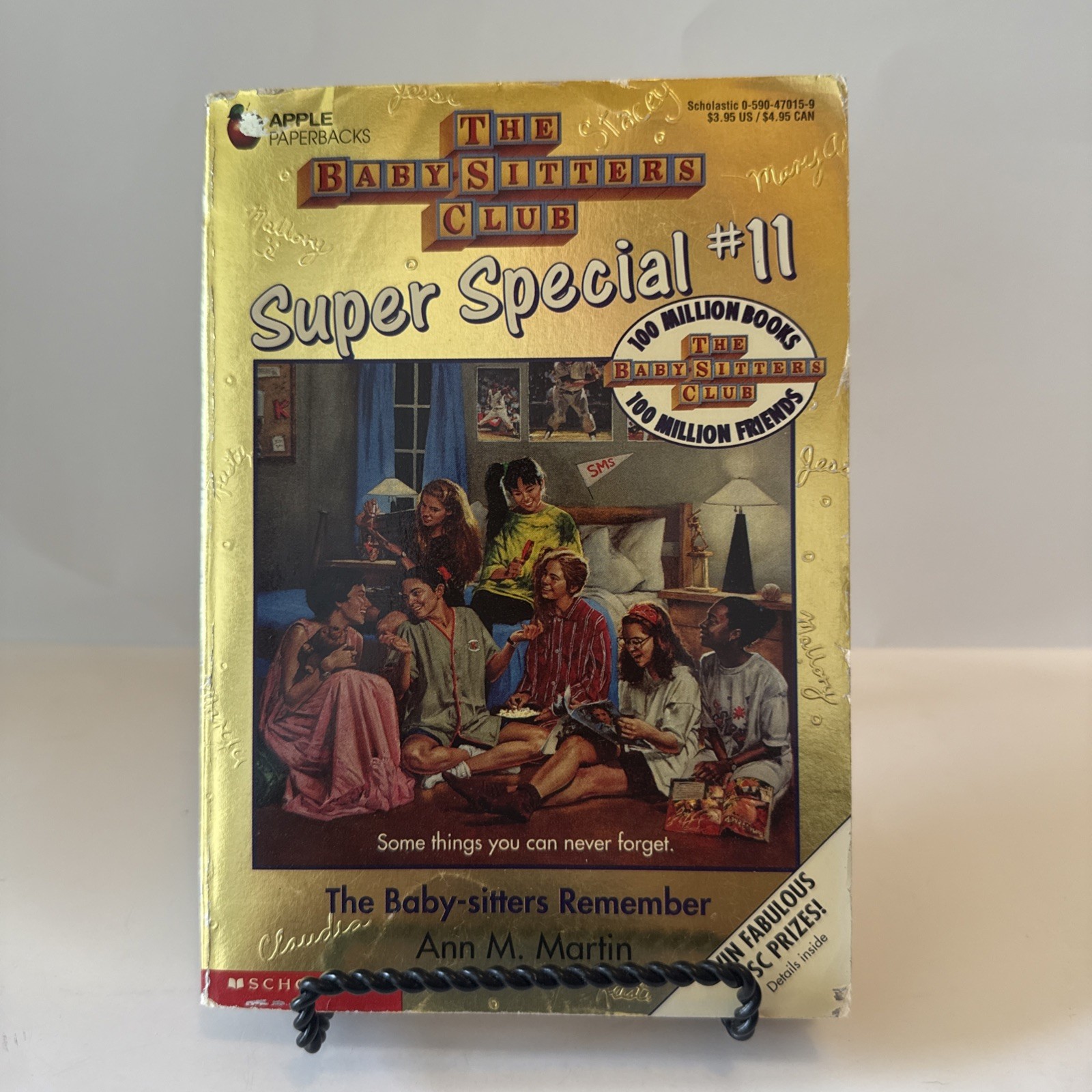 The Baby-Sitters Remember Super Special #11 by Ann M. Martin – Gold Cover!