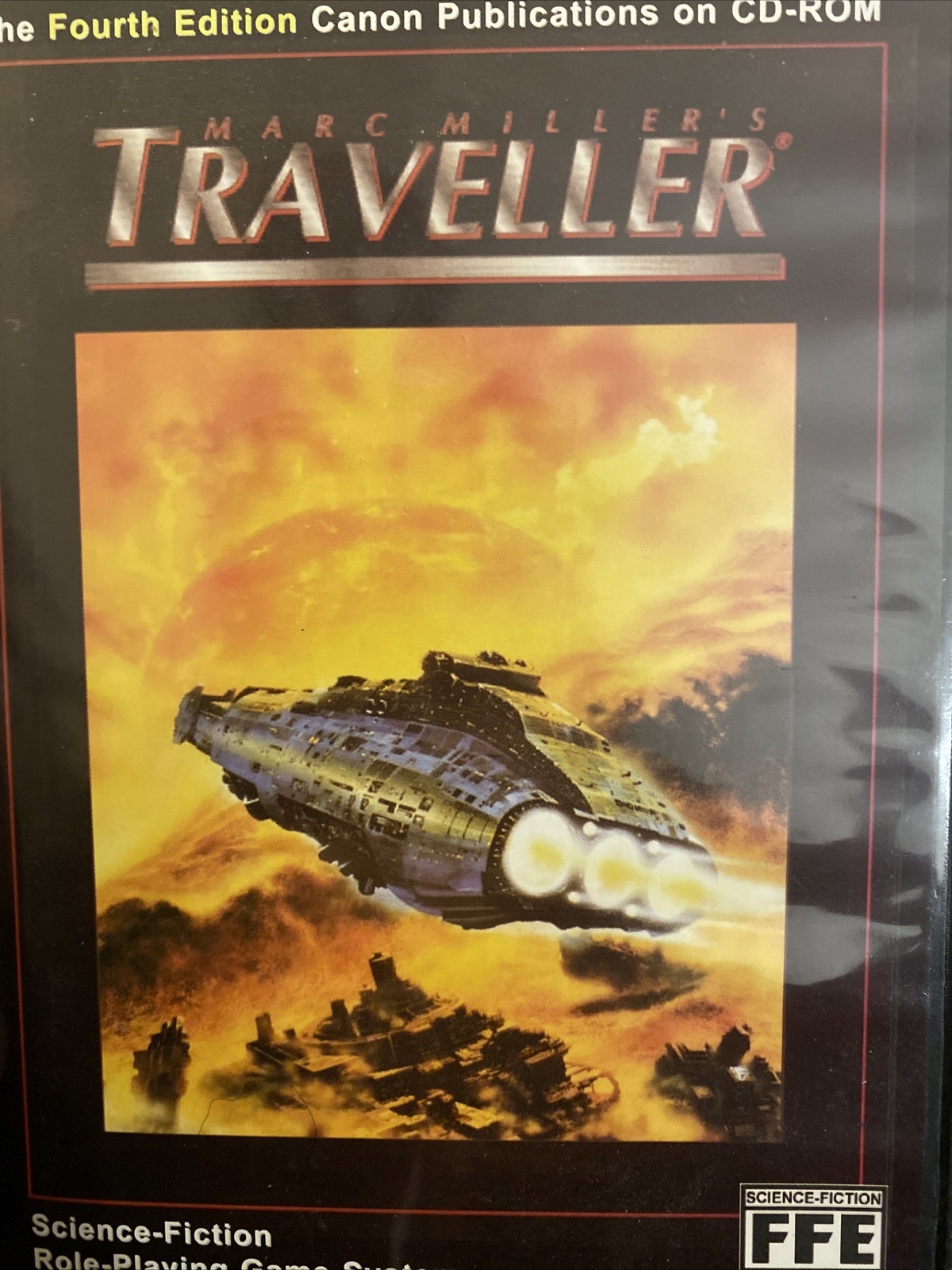 T4 Marc Miller’s Traveller Science Fiction RPG GDW Game Designer’s Workshop