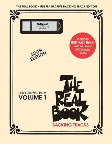 THE REAL BOOK PLAY ALONG VOLUME 1 – USB FLASH DRIVE By Hal Leonard Corp. **NEW**