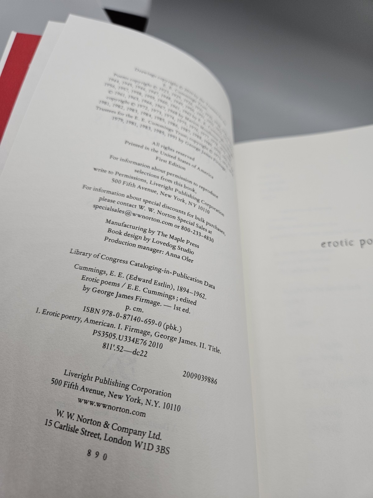 Erotic Poems by E. E. Cummings (2010, Trade Paperback)