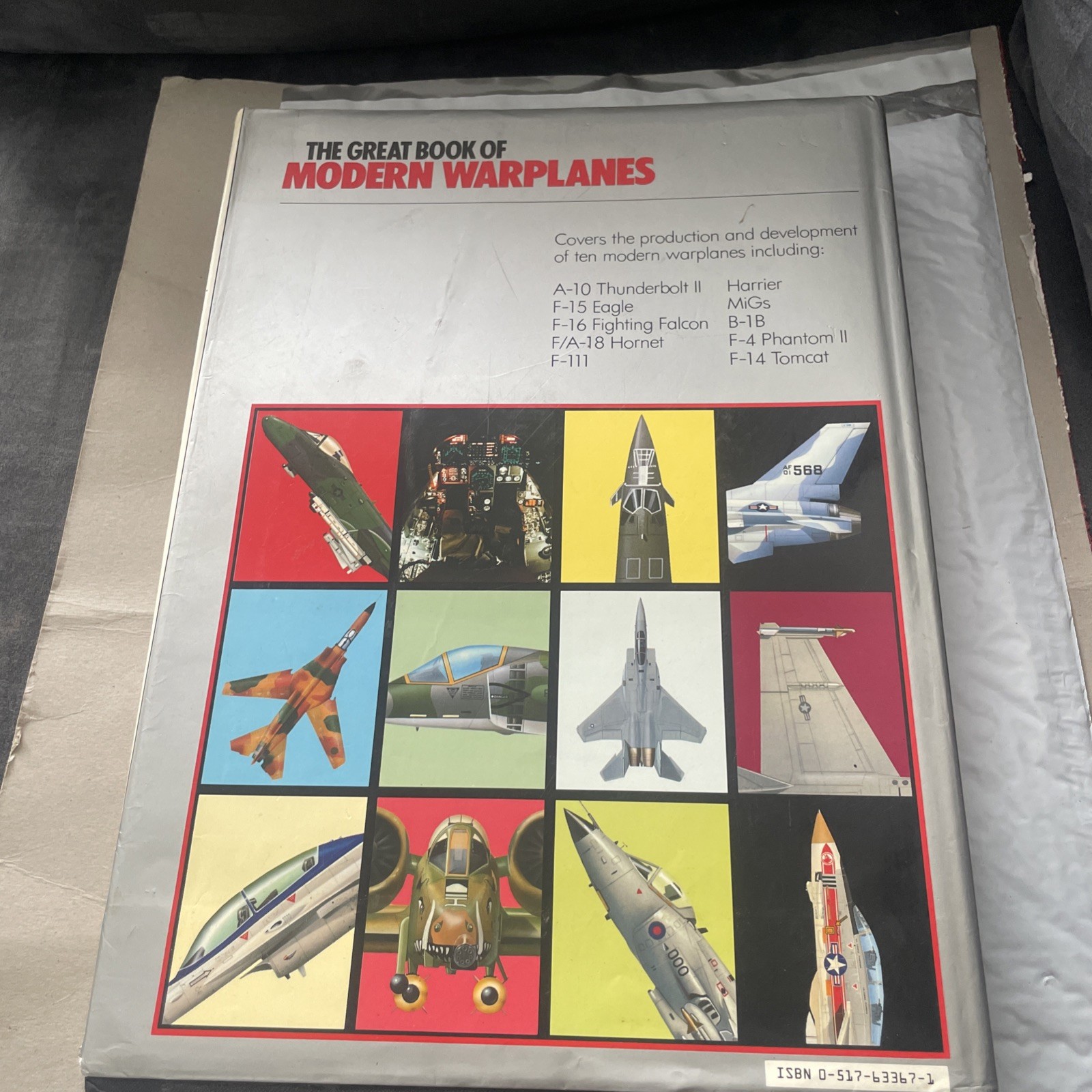 The Great Book of Modern Warplanes by Sweetman, Bill Hardback Book~ 648 Pages