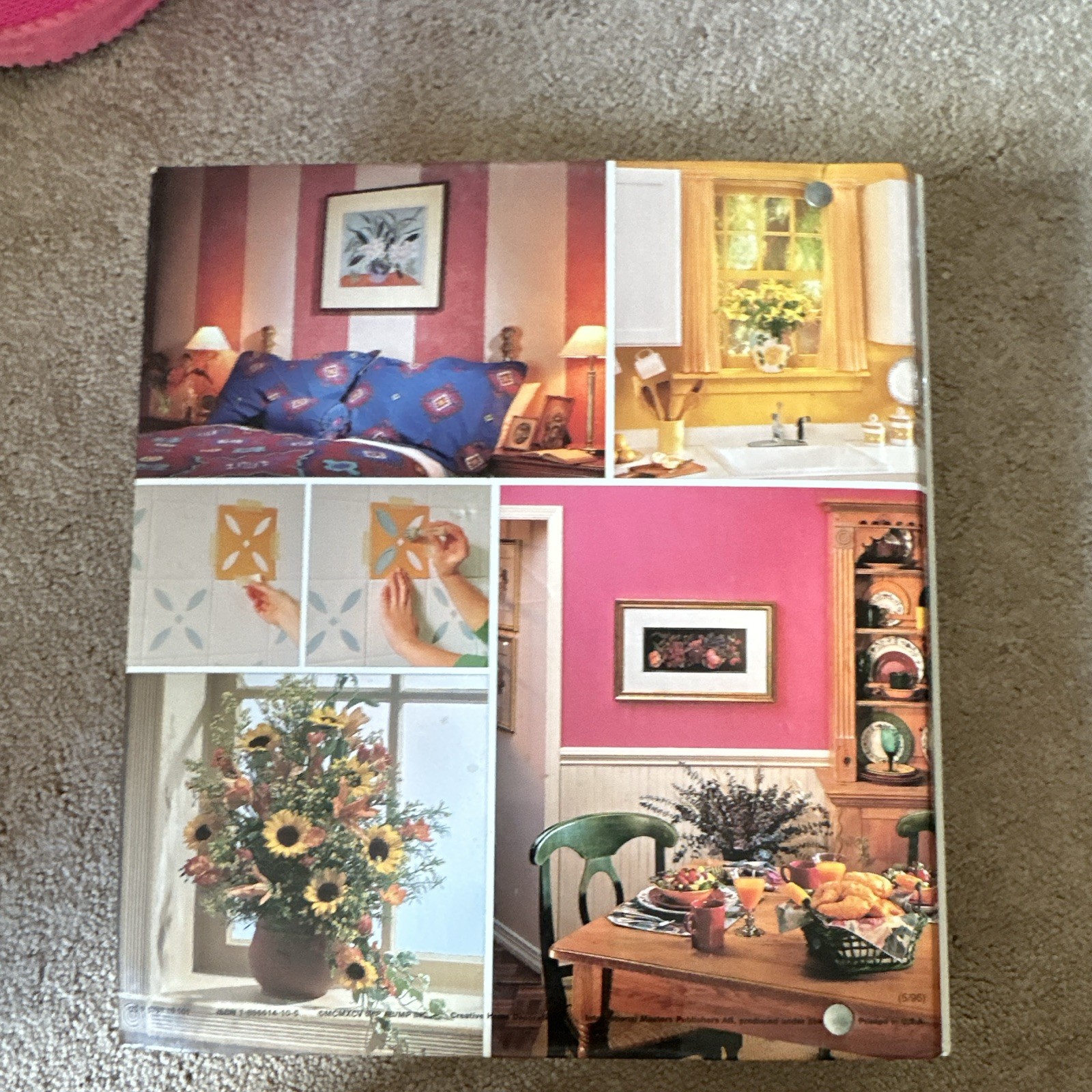 CREATIVE HOMEOWNER CREATIVE HOME DECORATING HC ILLUSTRATED RING/WIRE BOUND