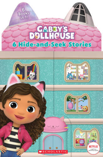 6 Hide-and-Seek Stories (Gabbys Dollhouse Novelty Book) – VERY GOOD