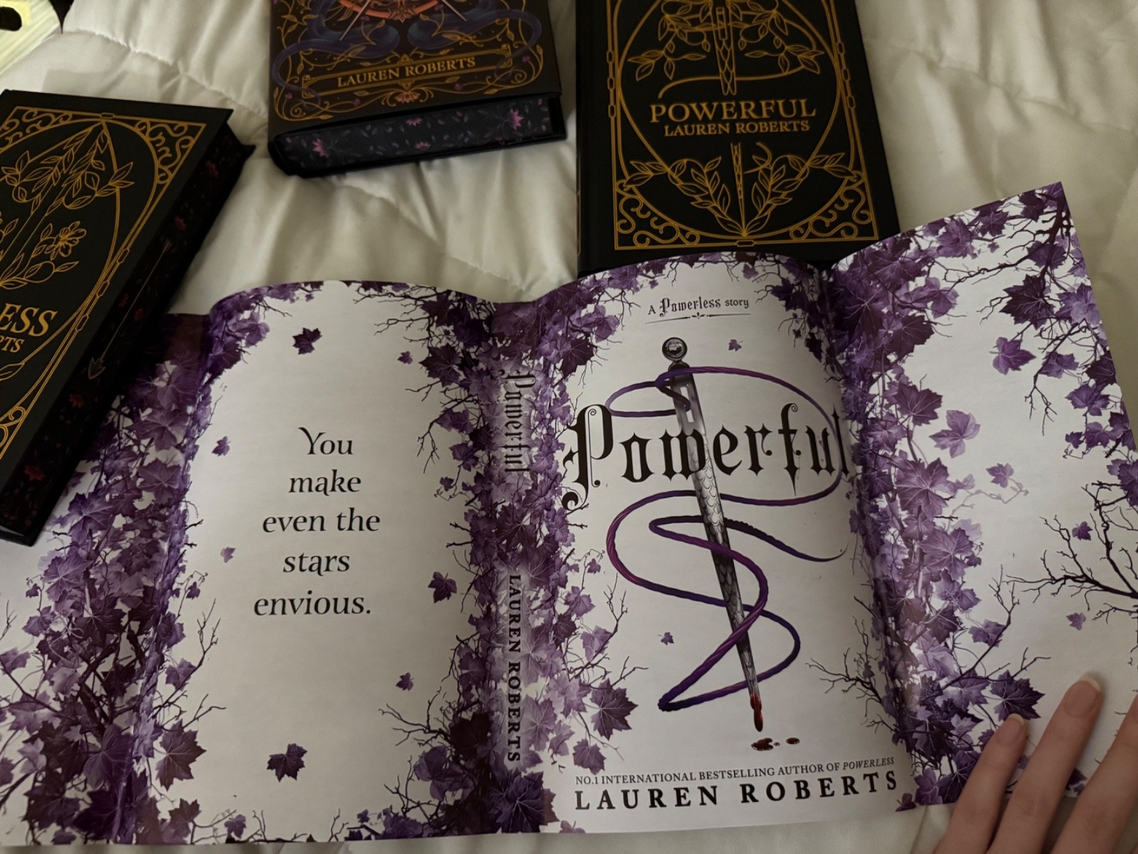 Powerless, Powerful, and Reckless – Fairyloot Signed Exclusive Editions