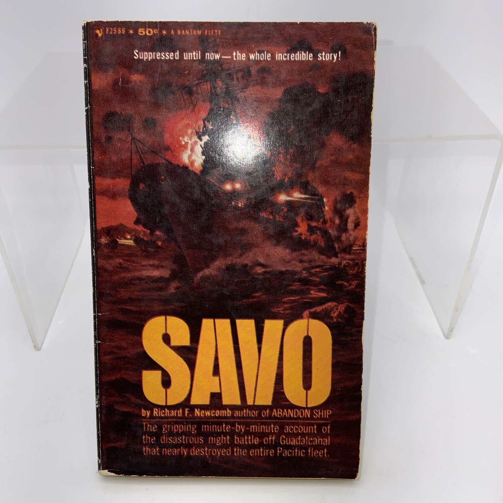 Savo ~ Richard F. Newcomb ~ 1963 1st Bantam PB