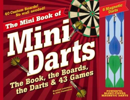 The Mini Book of Mini Darts: The Book, the Boards, the Darts, – VERY GOOD