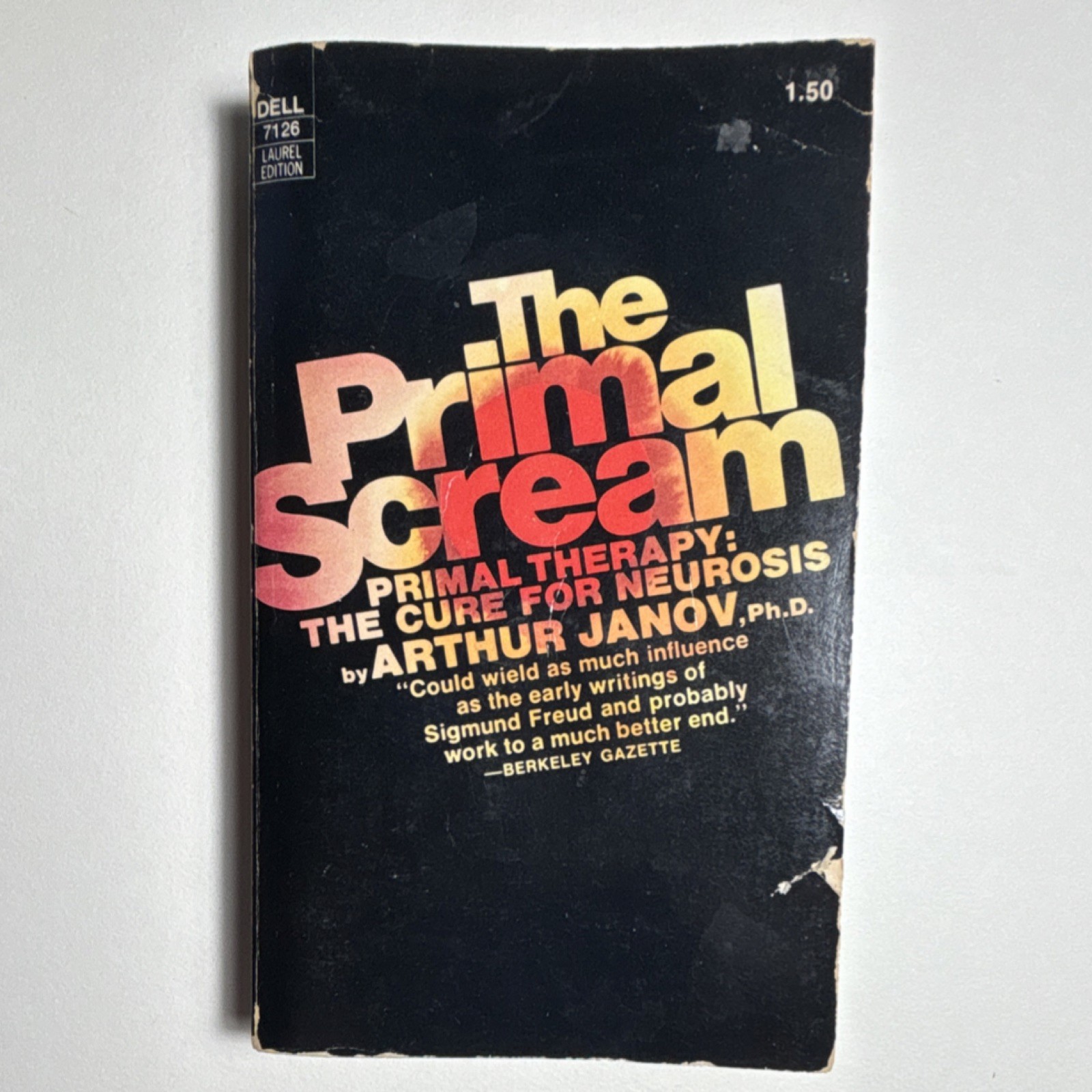 The Primal Scream by Arthur Janov Paperback Nonfiction Psychology Primal Therapy