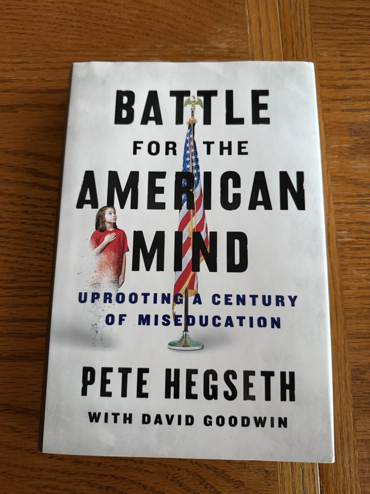 Vintage 2022 Battle For The American Mind by Pete Hegseth Hardcover Book