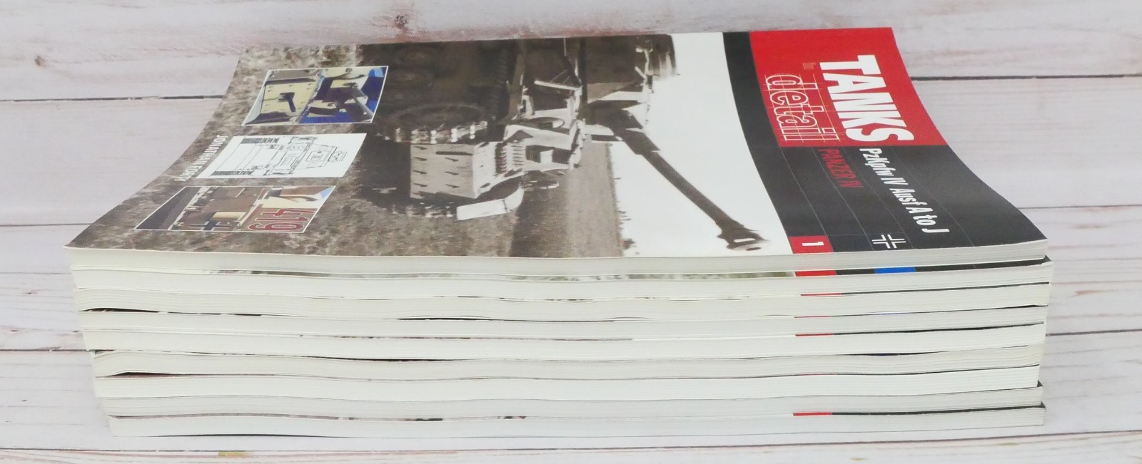 Tanks in Detail Volume 1, 2, 3, 4, 5, 6, 7, 8, 9, Panther Stuart Sherman Tiger