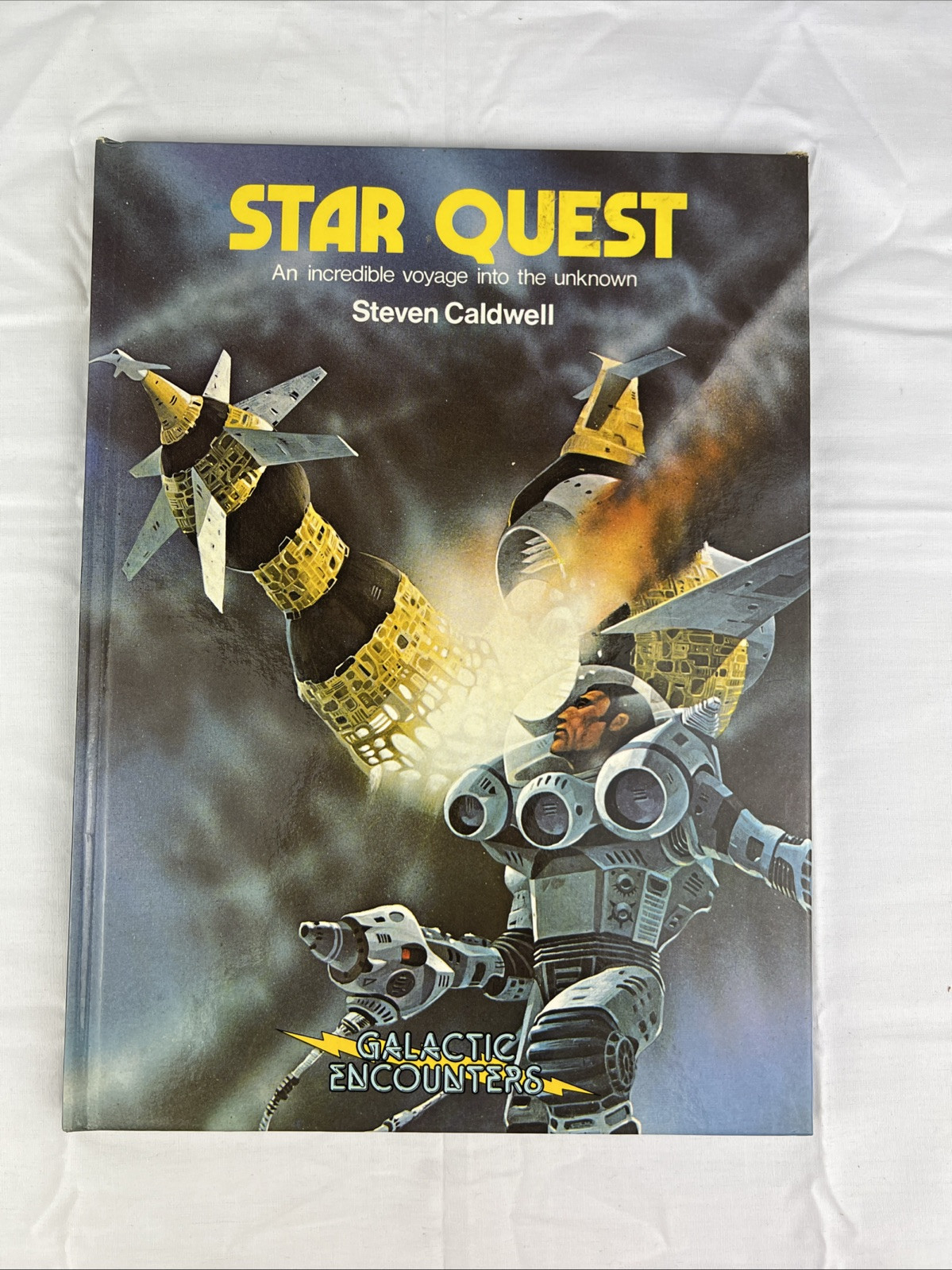 Star Quest by Steven Caldwell Vintage Illustrated Hardcover Crescent Books 1979