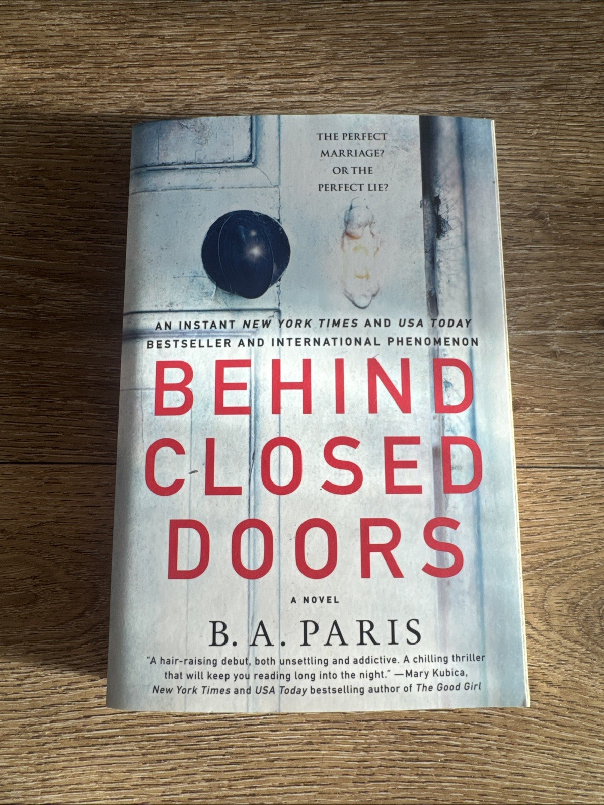 Behind Closed Doors: A Novel – Paperback By Paris, B. A. – VERY GOOD