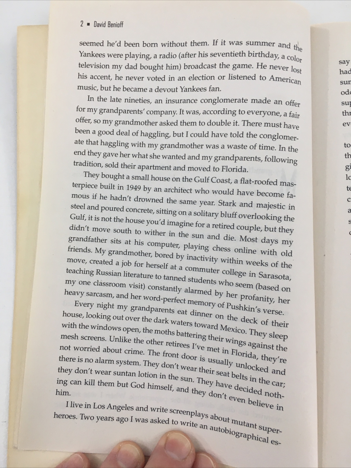 City Of Thieves: A Novel – David Benioff (Paperback, 2008)