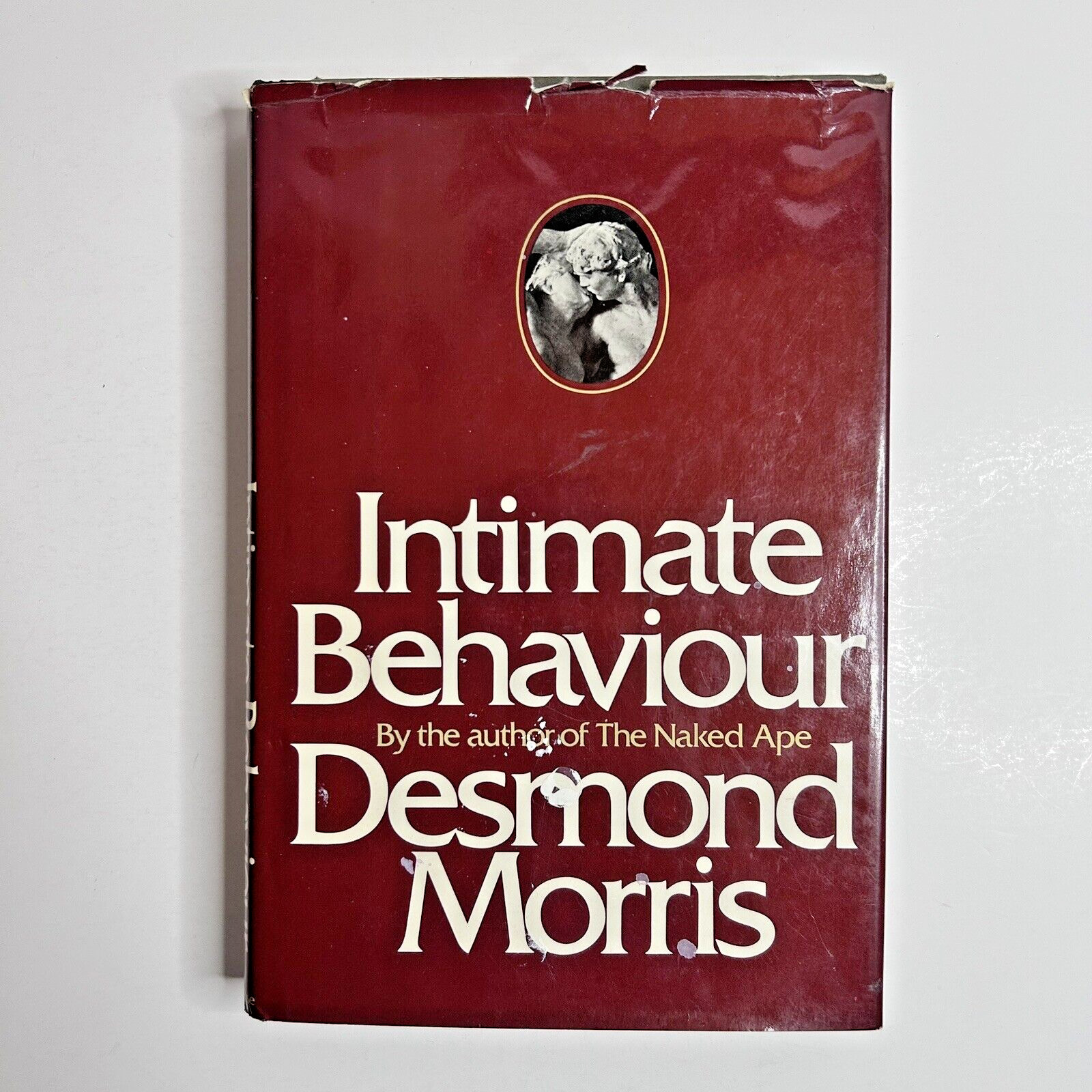 Intimate Behaviour by Desmond Morris 1971 1st Edition Hardcover VERY GOOD