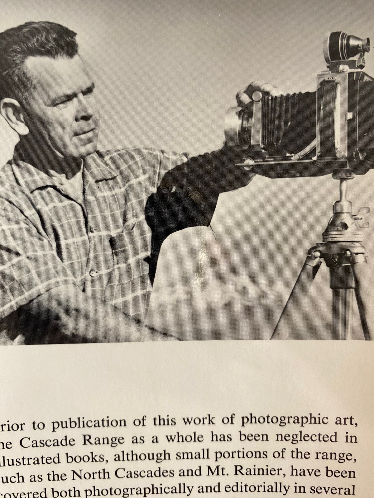 The Cascade Range by Ray Atkeson HC DJ 1969