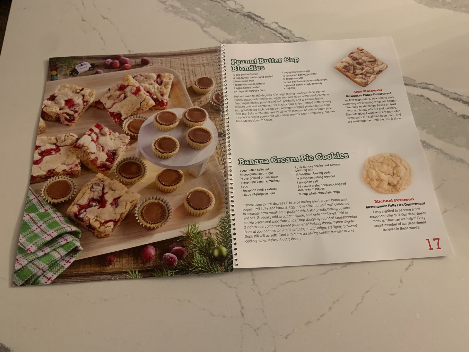 2023 We Energies Cookie Book Cooky Cookbook Recipes Cook Books First Responders