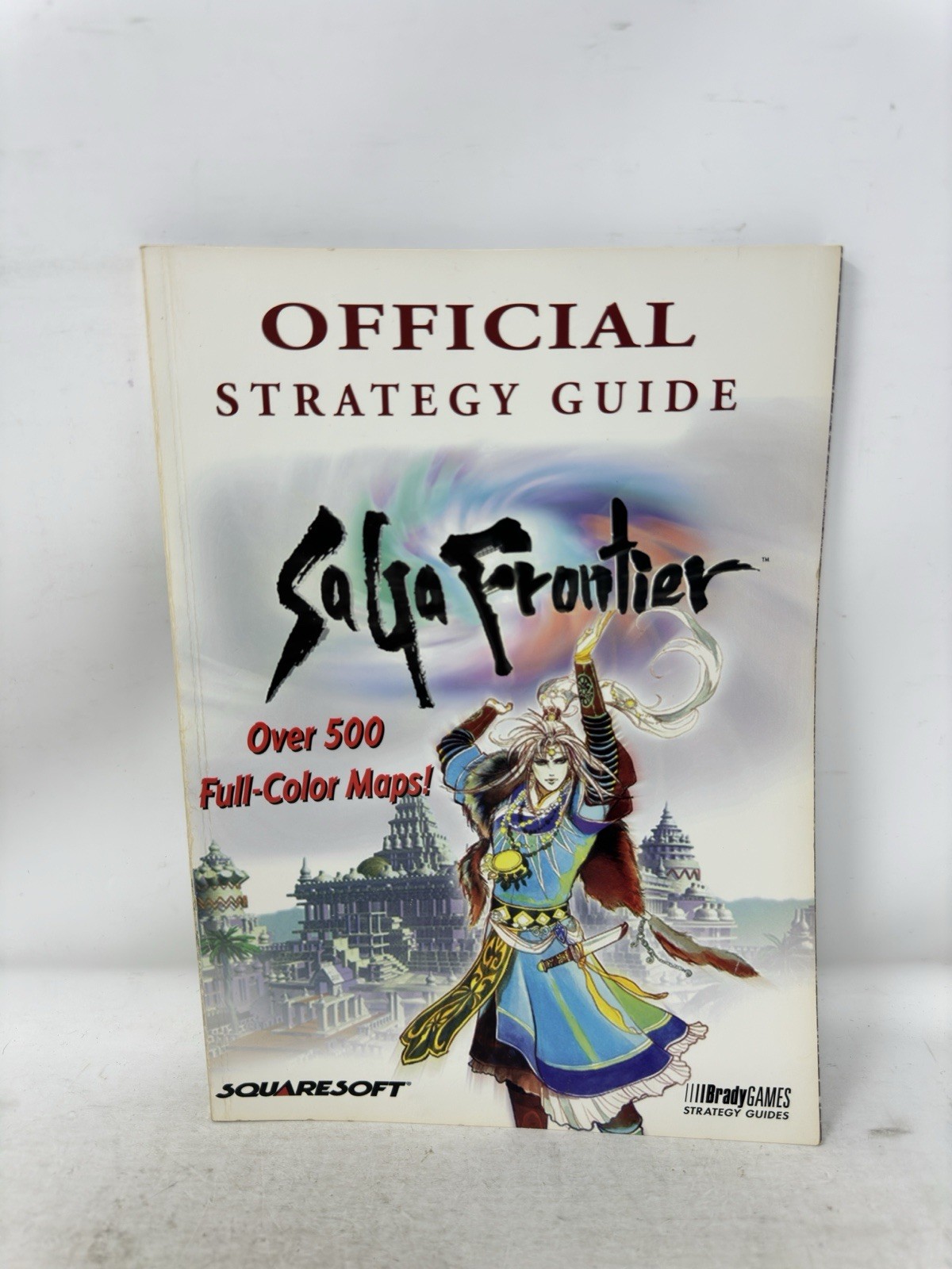 SAGA FRONTIER OFFICIAL STRATEGY GUIDE BY DAVID CASSADY 1998 PAPERBACK