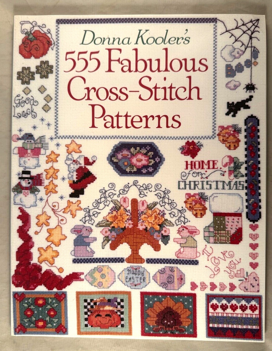 555 Fabulous Cross-Stitch Patterns by Donna Kooler