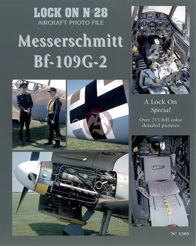Verlinden Book Lock On No.28 Messerschmitt Bf 109 G-2 Aircraft Photo File 1303