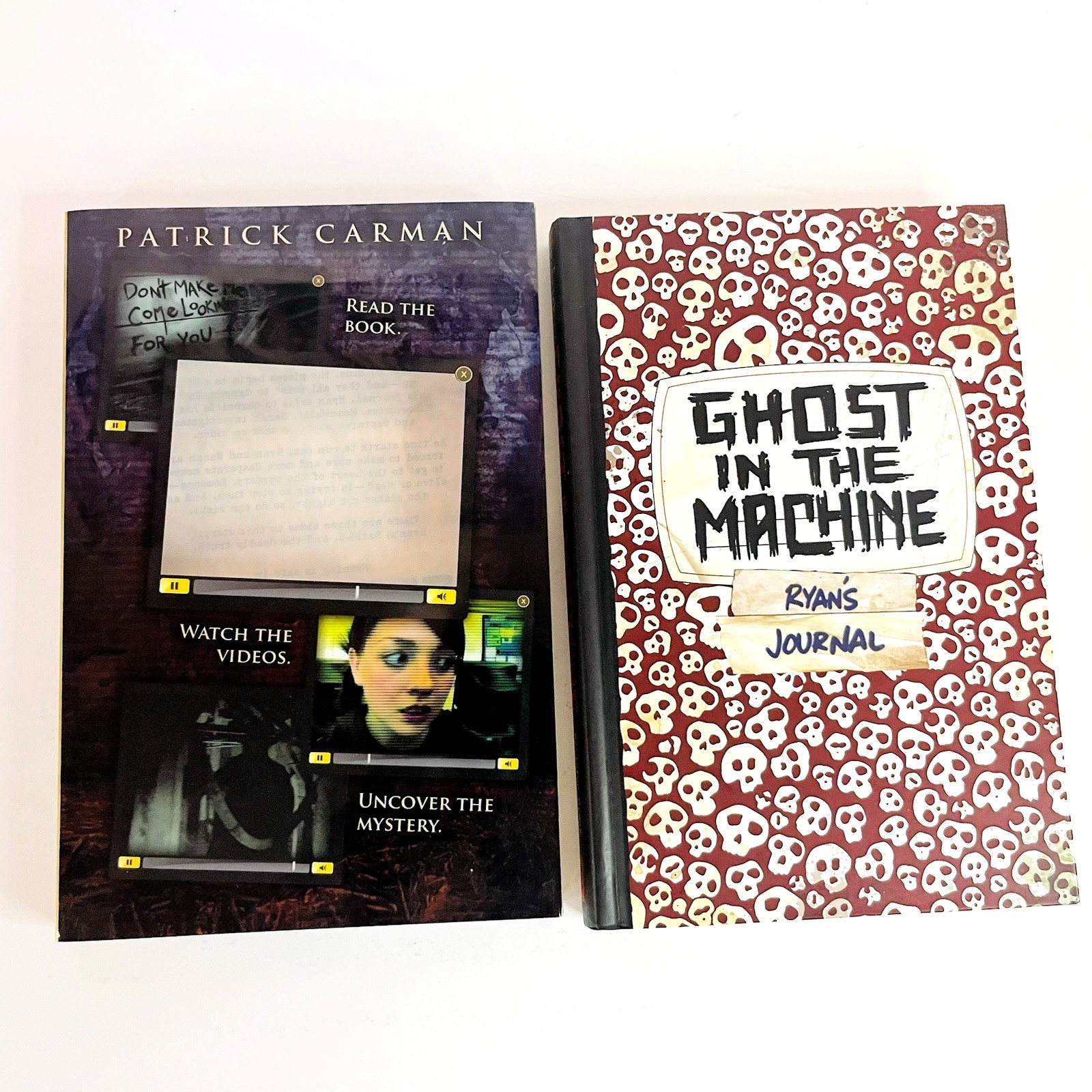 Ryan’s Journal Skeleton Lot of 4 Books Hardcover Children by Patrick Carman