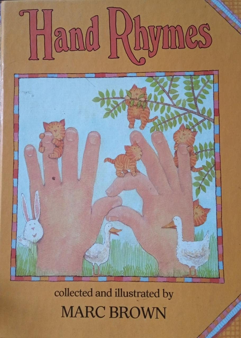 Hand Rhymes (Picture Puffins) – Brown, Marc – Very Good – See condition note…