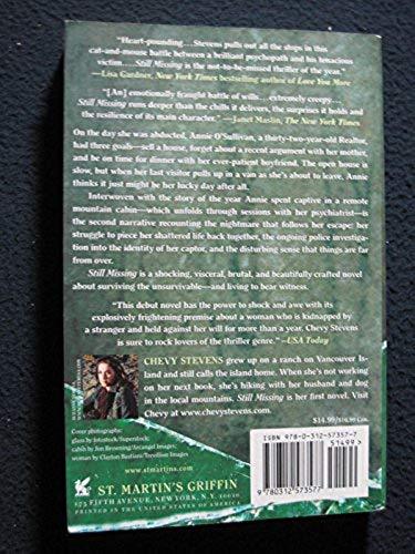 Still Missing – A Novel [Paperback] [Jan 01, 2010] Stevens, Chevy
