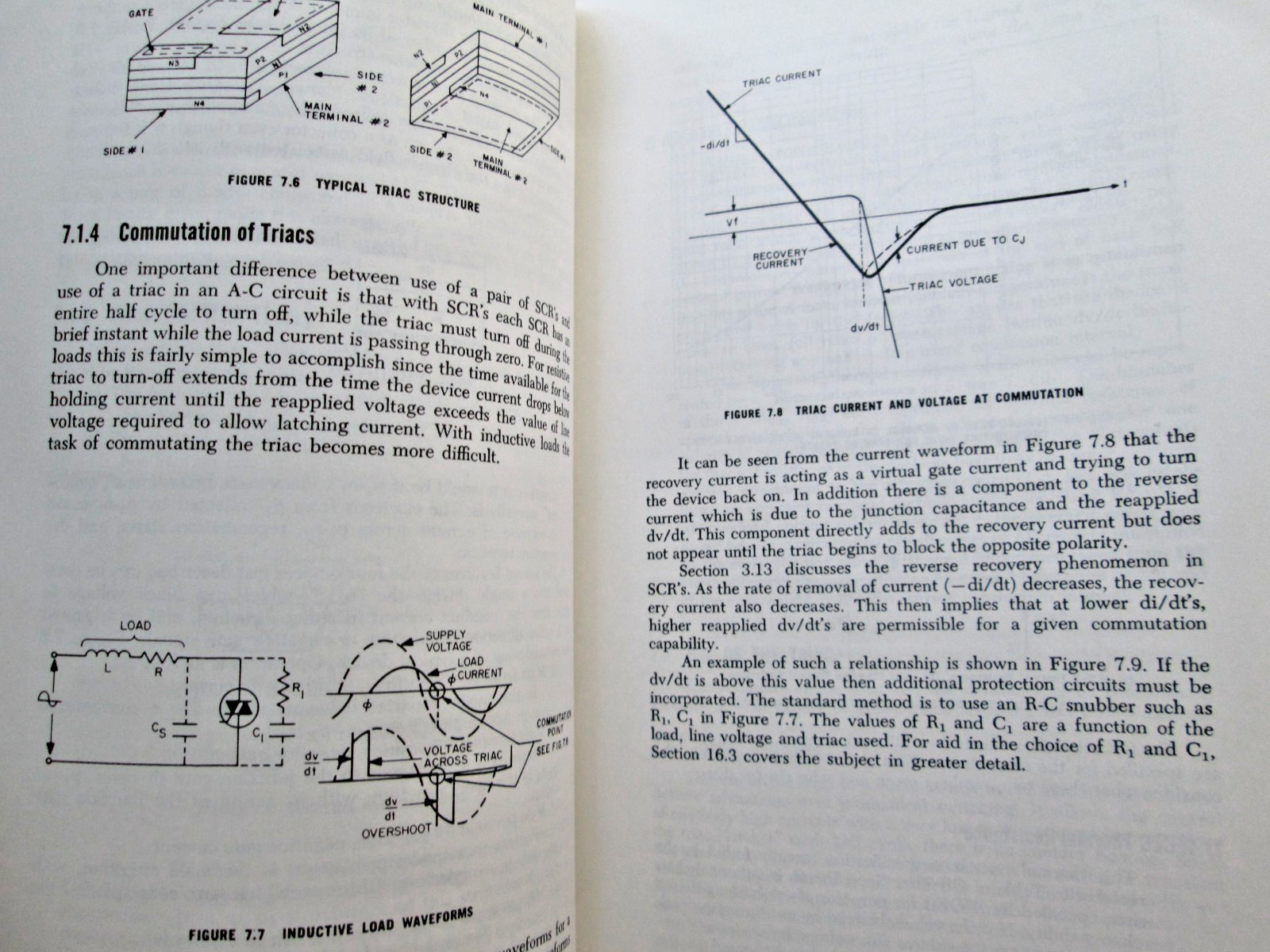 SCR Manual by General Electric Company Staff 1982 Trade Paperback VG!