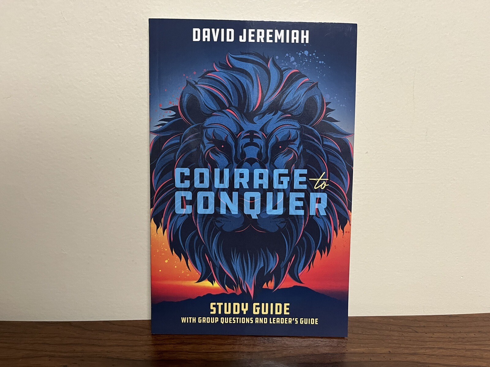 David Jeremiah Study Guide “COURAGE to CONQUER” Brand New Paperback ~Rare~