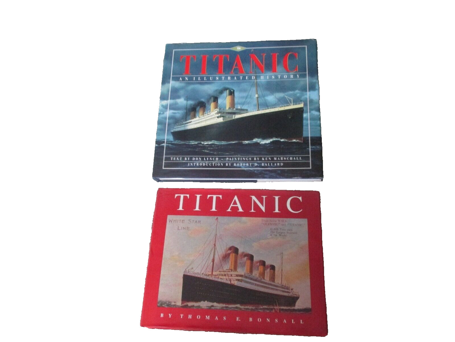 Titanic Memorabilia Books Titanic Thomas E Bonsall /TITANIC ILLUSTRATED HISTORY