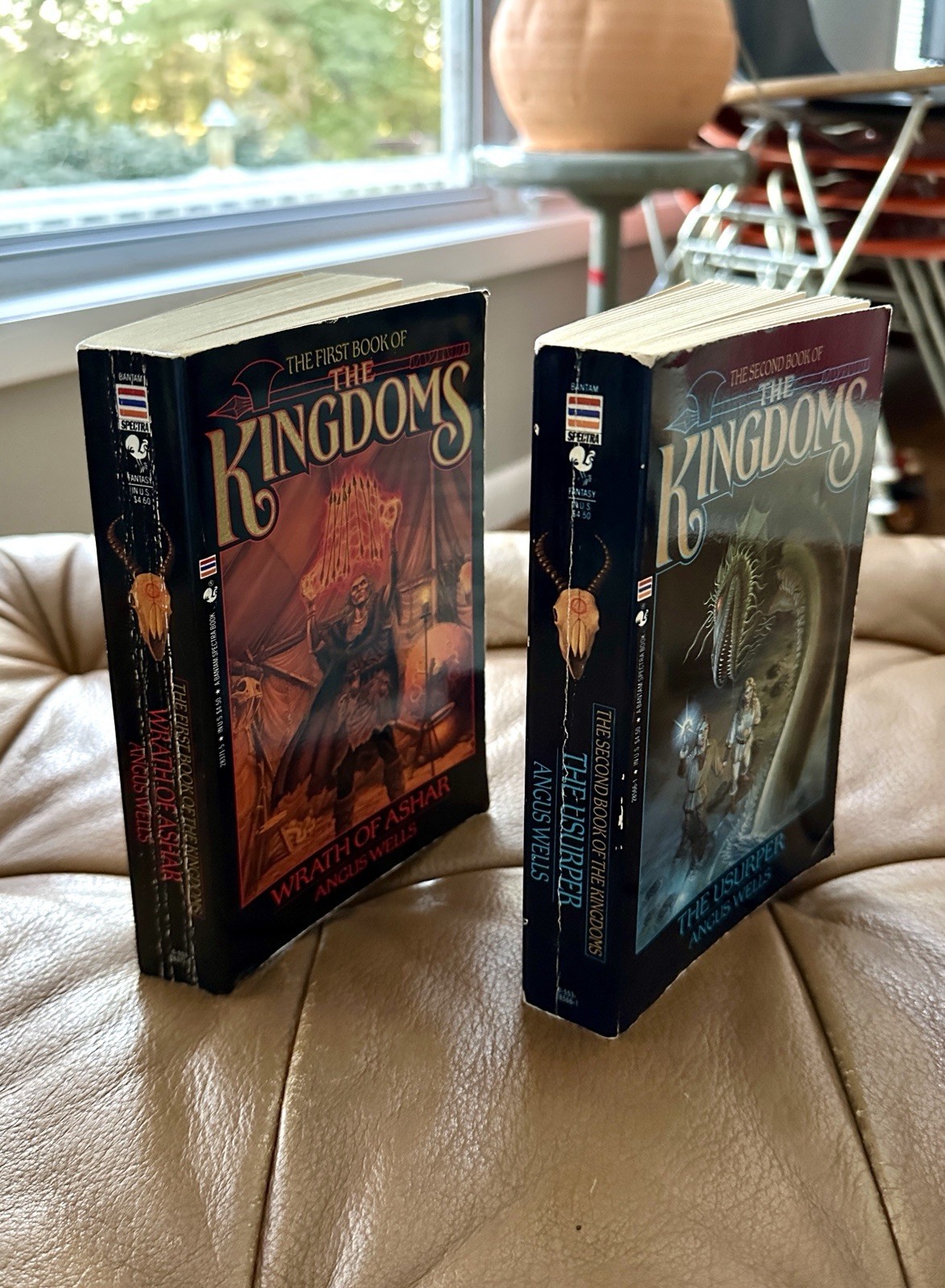 Angus Wells THE KINGDOMS Wrath of Ashar, Usurper, Way 1ST Edition Books