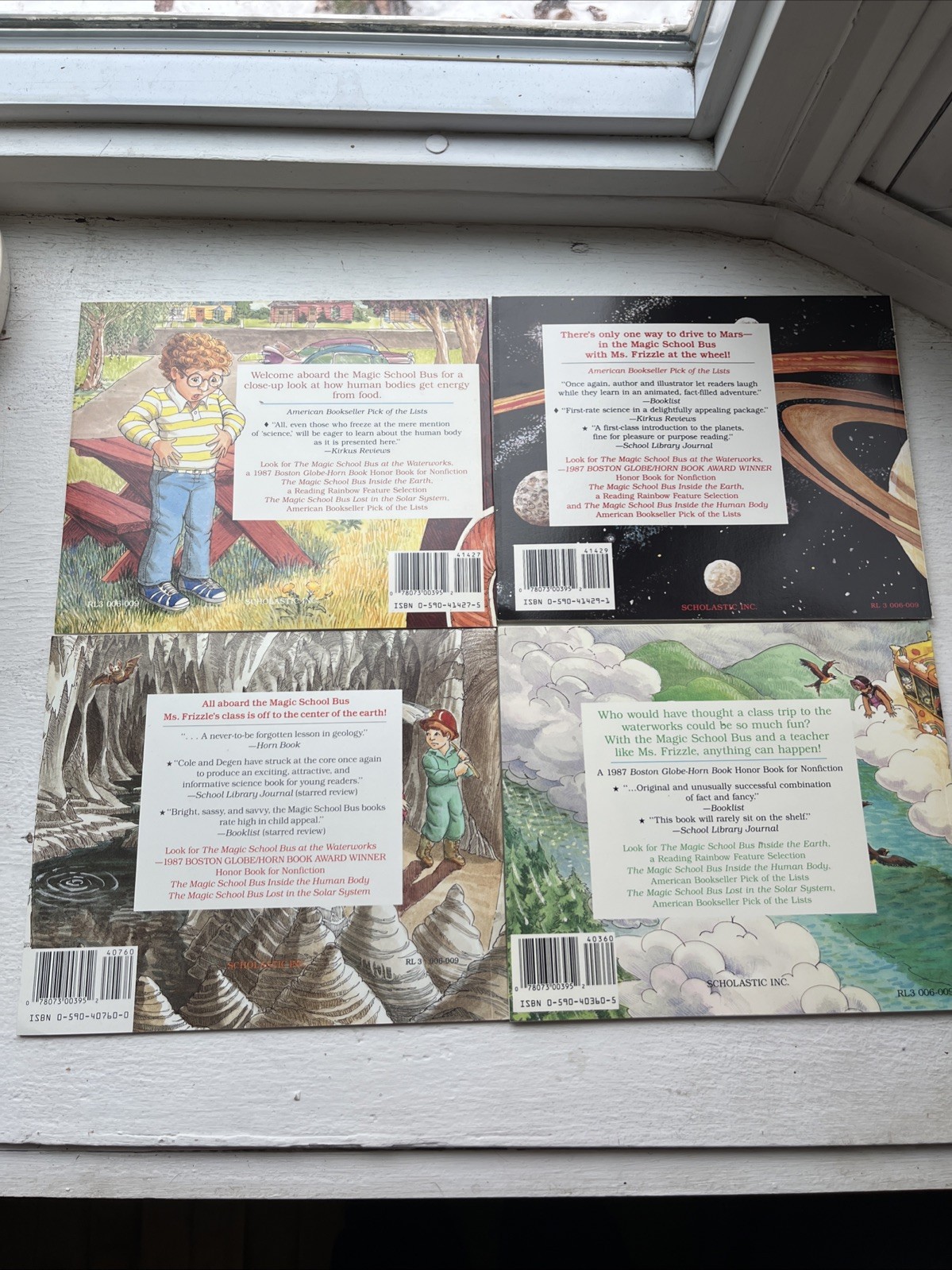 The Magic School Bus: Box Set – Paperback By Joanna Cole – 4 Books 🤩