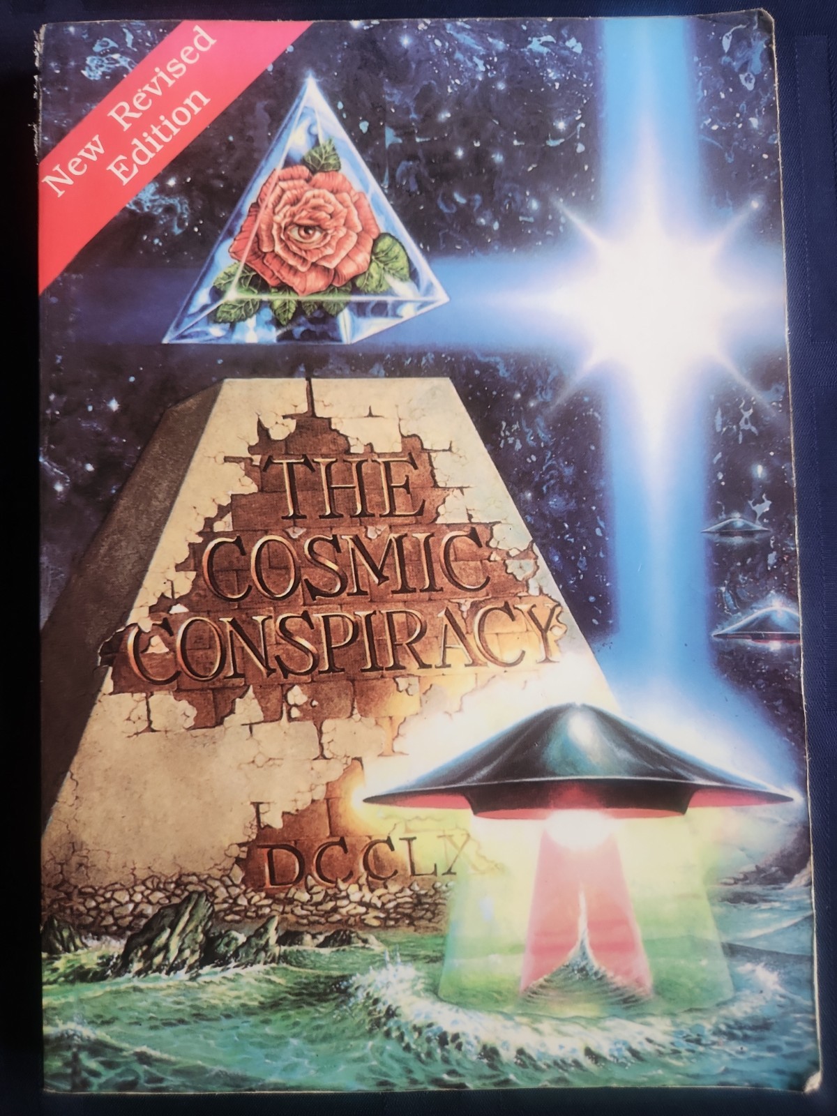 OOP COSMIC CONSPIRACY STAN DEYO PB BOOK UFOLOGY 1994 UNDERGROUND FLYING SAUCER