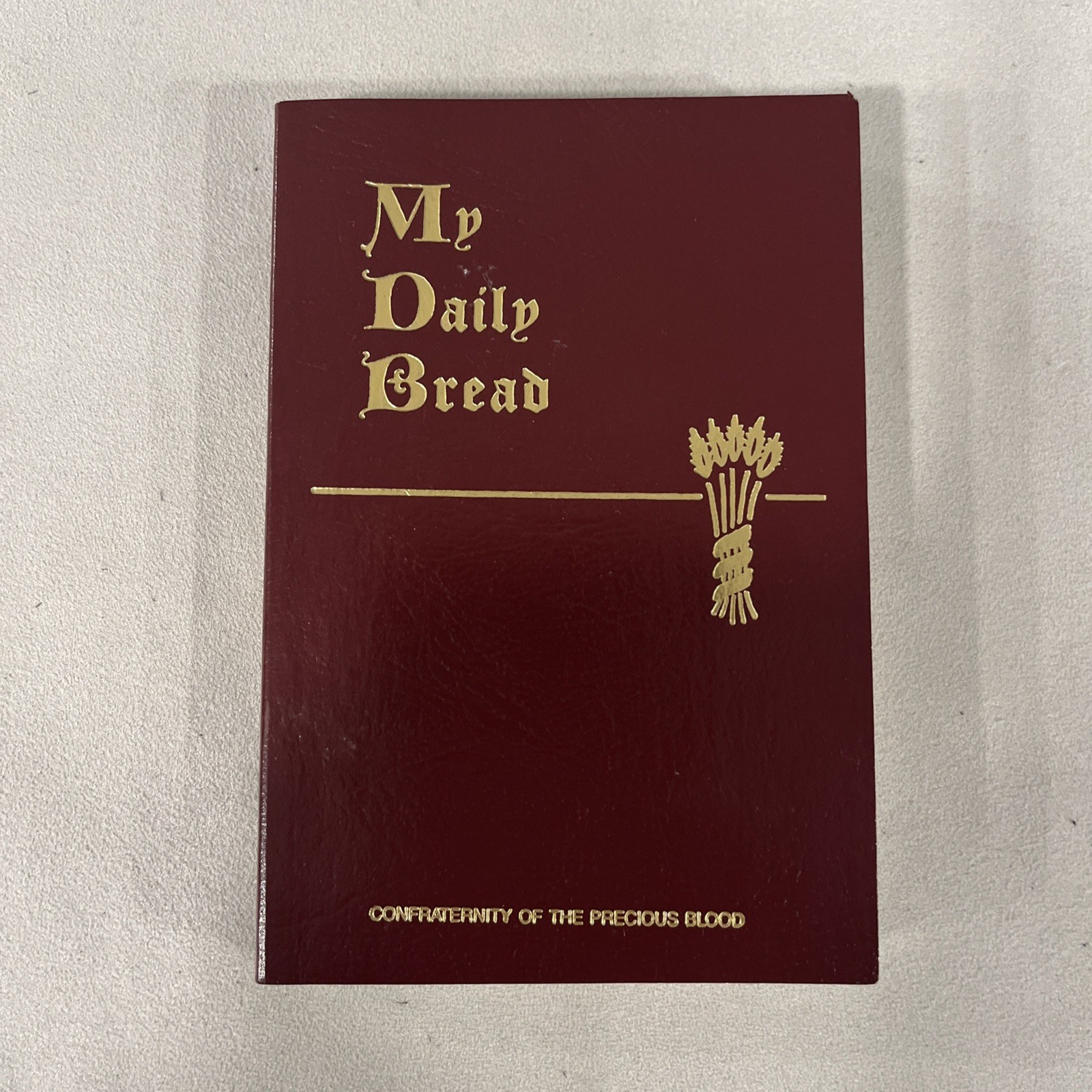 VTG 1954 My Daily Bread Anthony Paone Spiritual Life Catholic Book Softcover (2)