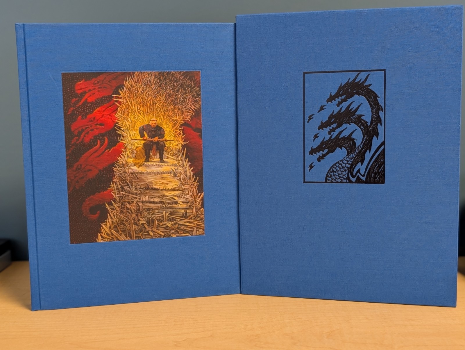 ⚔️George RR Martin ART OF GARY GIANNI Seven Kingdoms Signed Deluxe Flesk Ltd 500
